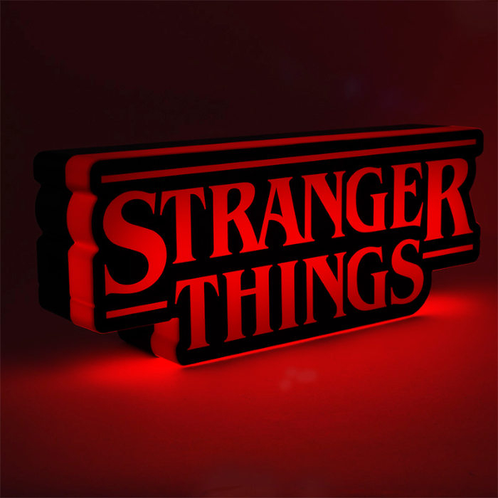 Stranger Things Logo lampada